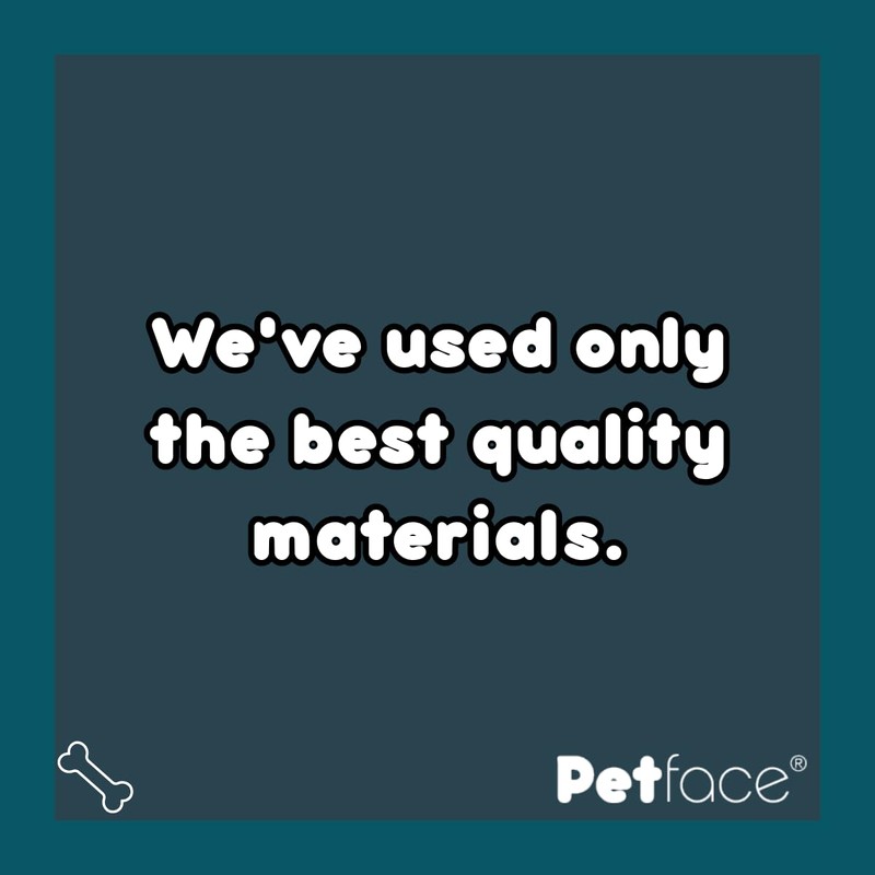 Petface Stripe Dog Harness, Ox Blood, Medium, M