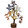 Seven Chakra Tree of Life, Crystal Tree for Positive Energy