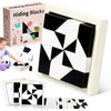 Hidden Children's Blocks Black and White 3D Geometric Block Puzzles