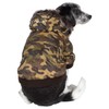 Pet Life ® Metallic Fashion Pet Parka Coat