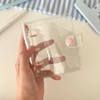 Sticker Album Transparent A8 3-Hole Mini Binder Office Supplies Refillable