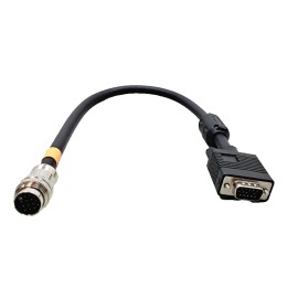 C2G RapidRun VGA Flying Lead Multi-Format Audio/Video Cable 1.5ft VGA Male 60081