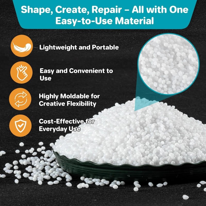 Sukh 10.9oz Moldable False Teeth Beads - Tooth Repair Kit,Repair