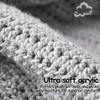World's Softest Men's/Women's Classic Collection Crew Socks, WHITE, M8.5-12/W9-12.5