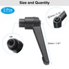 sourcing map 4pcs Clamping Lever Adjustable Handle Set Metric M6