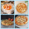 RICISUNG Aluminum Pizza Grate 12 Inch Grate Pizza Pan Pizza