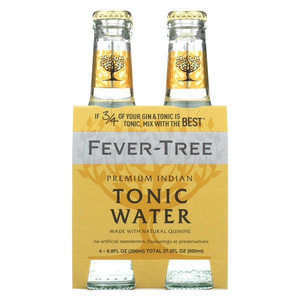 Fever Tree Soda 4pk Tonic Water