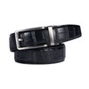 PlusZis 28 - 68 inch men's leather belt with ratchet,