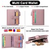FALAN MULE Small Wallets for Women RFID Blocking Slim Bifold
