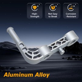 FUSCH Enhanced Version Rear Left Driver Side Exhaust Bracket, Tailpipe Hanger, Muffler Support Assembly Compatible with Ram 1500 2019 2020 2021 2022 2023 Replace#: 68275662AB