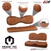 MODZ® RC Custom Golf Cart Rear Seat Covers - Rust