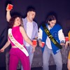 2 Pcs 'Homecoming Prince' and 'Homecoming Princess' Sashes with Gold