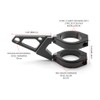 Alchemy Parts Motorcycle Headlight Clips Pair for 58-59 mm Fork