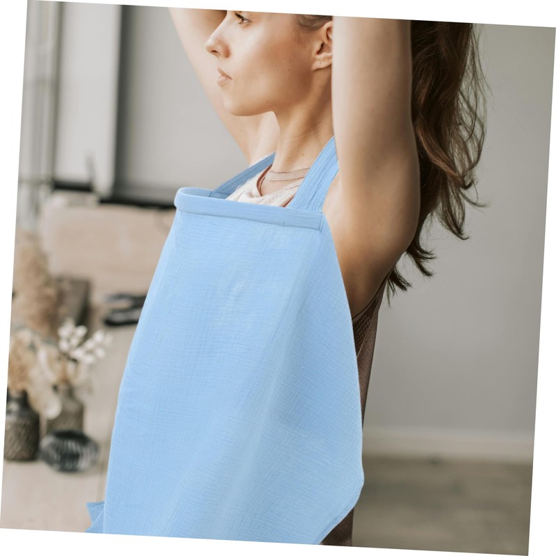 TOVINANNA Portable Nursing Cover for Women Breathable Cotton Feeding Scarf