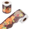 QUARKZMAN 66ft Fall Bulletin Board Borders, Maple Leaves Wavy Roll