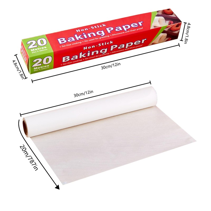 Diffaxy Baking Paper 300 mm x 20 m, Baking Paper