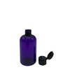 Natural Farms 4 oz Purple Boston BPA FREE Bottles -