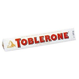 Toblerone White Chocolate, 100g (3.52 oz.)