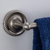 RecPro RV Towel Rack Brushed Nickel and Small Hand Towel