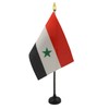 AZ FLAG - Syria Table Flag 4'' x 6'' -