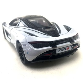 Kinsmart McLaren 720s White 1:36 DieCast Model Toy Car Collectible Hobby Super Sport Car Collection