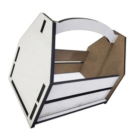 CIYODO Sublimation Blank Beverage Basket Portable Drink Organizer for Home Office and Events Material for Crafting and Decoration