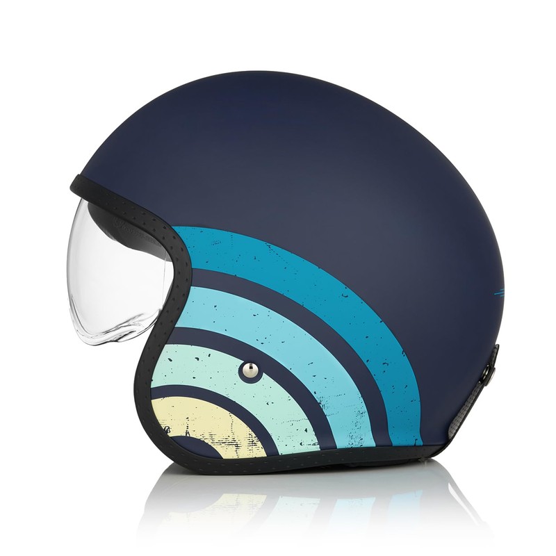 ORIGINE Open Face Motorcycle Helmet Scooter Helmet 3/4 Helmet with