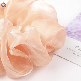 Oversized Scrunchies Jumbo Organza Scrunchies Large Chiffon Scrunchies Giant Scrunchies Big Hair Scrunchies for Women and Girls