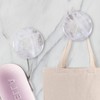 mookaitedecor Set of 4 Clear Quartz Round Crystal Cabinet Knobs