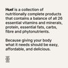 Huel Hot & Savoury Meal Packs, Pasta Bolognese, 7 Meals,