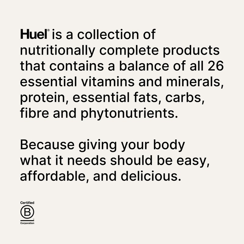 Huel Hot & Savoury Meal Packs, Pasta Bolognese, 7 Meals,