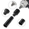 4 Piece Impact Socket Adapter, 1/2 to 3/8 Socket Adapter,