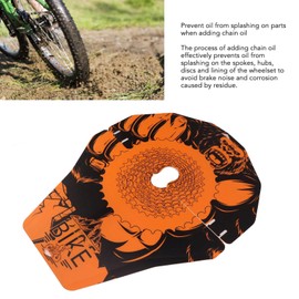 Bicycle Washer Cover Disc Brake Cover Portable Wear Resistance PP 2 Pack Easy Installation for Road Bike (Gorilla Type)