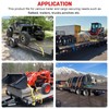 Sliding Winch for Utility Trailer for Flatbed Semi Truck Use