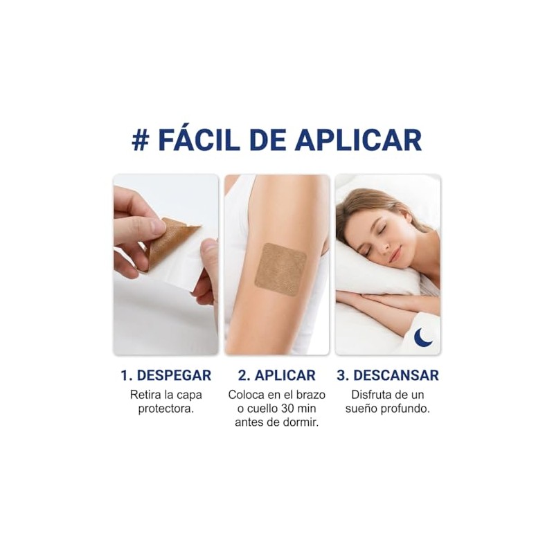96 Piezas Parches para Dormir, Totalmente Naturales, Unisexo