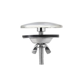 1 Piece 2 Inch Kitchen Sink Hole Cover, Kitchen Stainless Steel Faucet Hole Cover, Sink Tap Hole Cover (Brushed Nickel)
