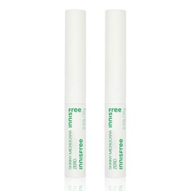 Innisfree [이니스프리] 이니스프리 스키니 꼼꼼카라 Zero 3.5g 2호 브라운 2개 Innisfree Skinny Microcara Zero 3.5g #2 Brown 2pcs