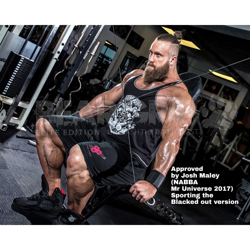 BEAR GRIP - Weight lifting wrist support wraps, (Sold in