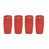 NEX Performance Silicone Key Protector Covers, 4PCS, Red