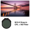 M10-II Drop-in Nano-Coating CPL + ND1.8 Filter (2 in 1)