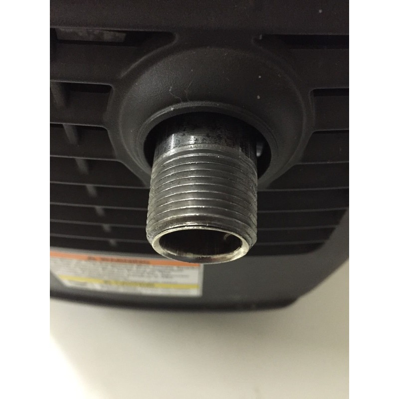 GenExhaust for Yamaha EF2400iSHC/EF2000iS/EF1000iS Generator 1-1/2" silicone exhaust extension 2