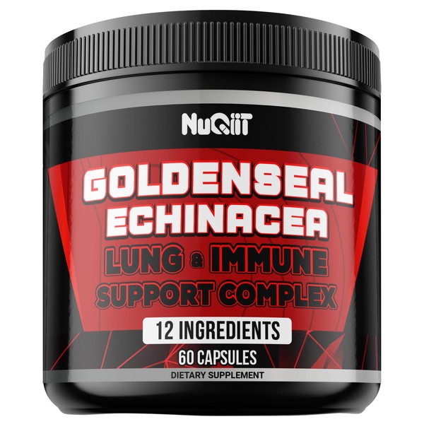 1000mg Goldenseal Root Capsule with Echinacea, Panax Ginseng Root, Immune