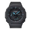 G-Shock by Casio Men's GA2100-1A2 Black/Blue Analog-Digital Watch One Size