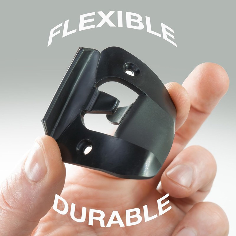 BrainExploder Door Silencer Strike Plate - Flexible, Noise Eliminating Fix