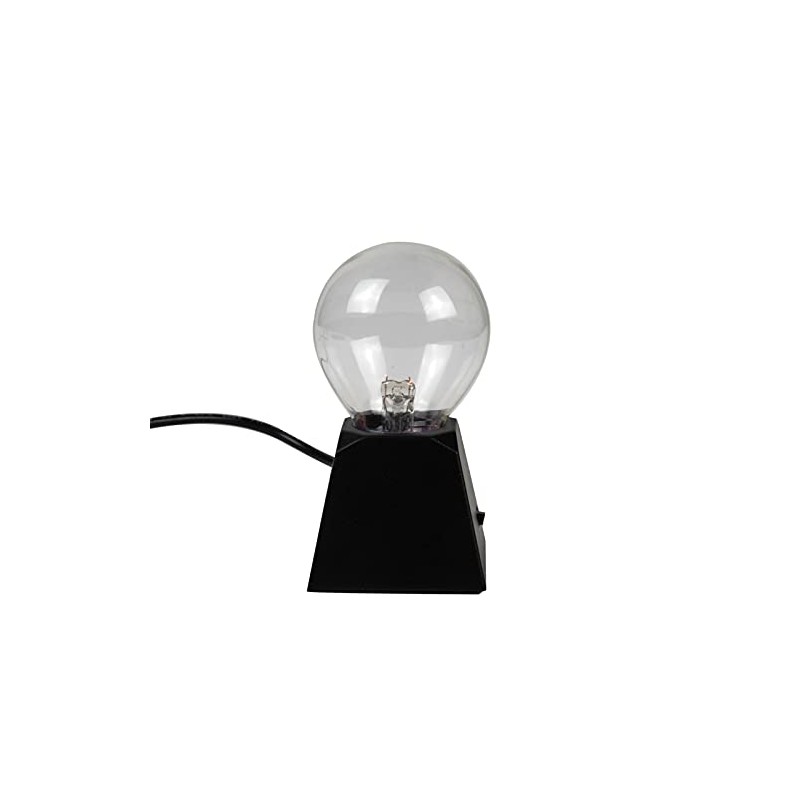 Funtime Gifts Mini Plasma Ball Desktop Plasma Light Black One