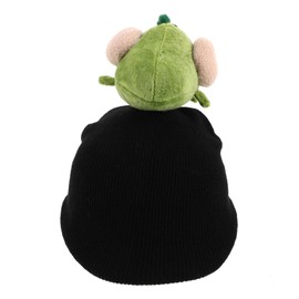 Outanaya Ski Helmet Cover Cute Animal Plush Decoration for Snowboarding Paragliding and Outdoor Sports Durable Thread Material Fit Unique Style