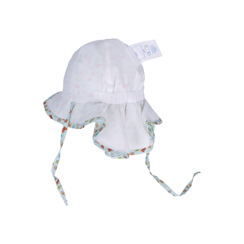Sterntaler Unisex Children's Sun Hat Butterflies Children's Hat, light green