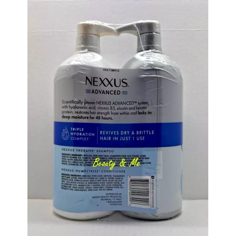Nexxus Advanced Therappe Shampoo And Humectress Conditioner Set 32 fl