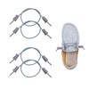 SONSIL Elastic Shoelaces Strings Replacement Laces for Hey Dude Shoes，No-Tie