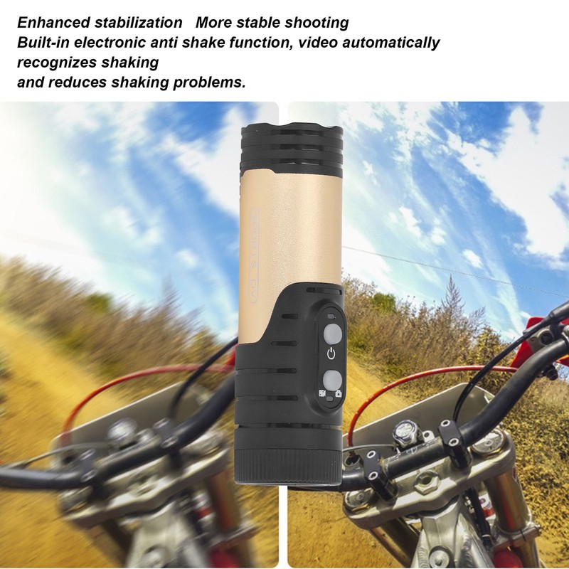 4K Action Camera Waterproof Bike Motorcycle Helmet Camera Anti Shake